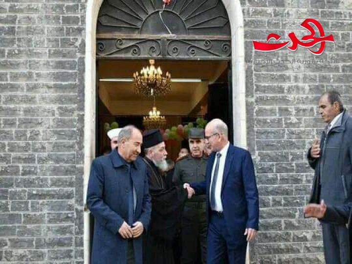 احتفالات الطوائف المسيحية في عيد الميلاد المجيد بدرعا 