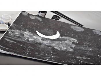 "جوا الإبراهيم" تكتُب " وجدتُ في الرسمِ كوني"