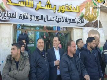انطلاق عملية تسوية في مركز عسال الورد بريف دمشق