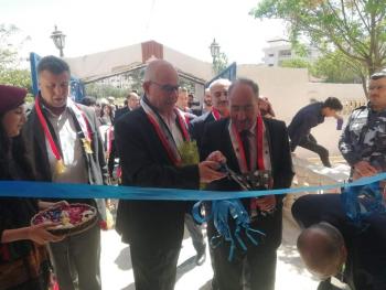 معرض علمي من نتاجات الطلاب بمدرسة البرماوي بدرعا