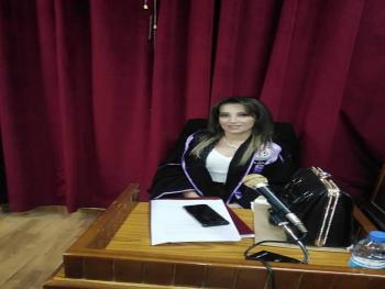 مناقشة رسالة الدكتوراه  في اللغة العربية للطالبة سحر جورج عطية