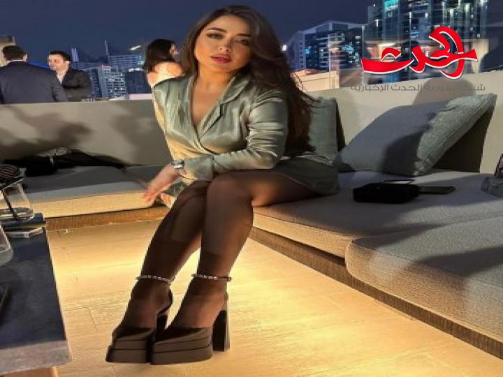 هيا مرعشلي بإطلالة مبهرة من دبي