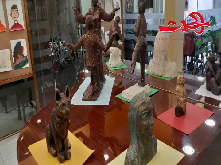 معرض فني لنتاجات الأطفال واليافعين في حمص