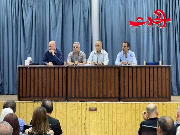 رئيس مجلس محافظة حمص يعد بإنهاء مشكلة المياه في حمص