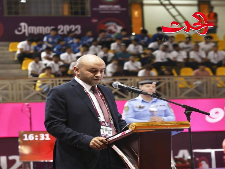 رئيس الاتحاد الأردني للمصارعة المهندس محمد العواملة ... استطعنا كسب ثقة الاتحاد الدولي للمصارعة ... والعلاقة بين المصارعة السورية والاردنية لها تاريخ
