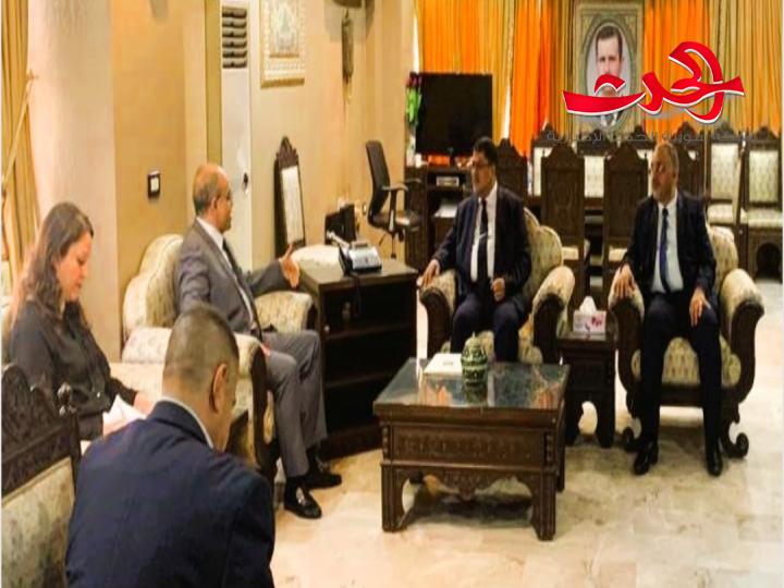مباحثات سورية عراقية لتعزيز التعاون الاقتصادي والاستثماري