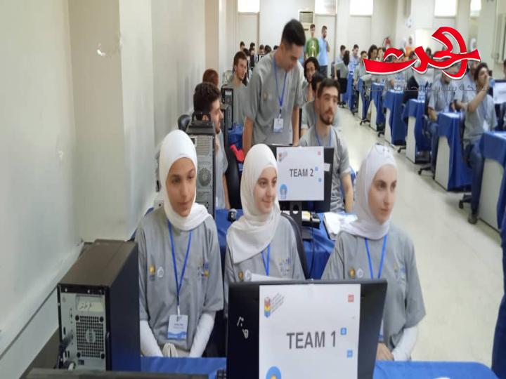انطلاق المسابقة البرمجية لطلاب جامعتي البعث وحماه 