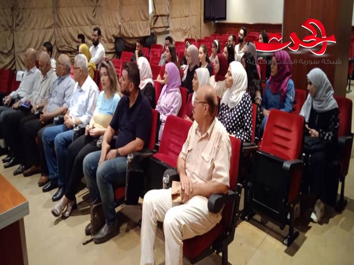 محاضرة علمية بعنوان "الذكاء الصنعي والبحث العلمي في كلية الاقتصاد بجامعة البعث 