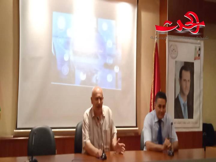 محاضرة علمية بعنوان "الذكاء الصنعي والبحث العلمي في كلية الاقتصاد بجامعة البعث 