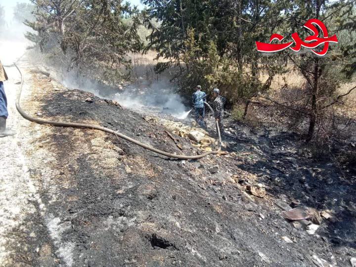 إخماد 7 حرائق في اللاذقية