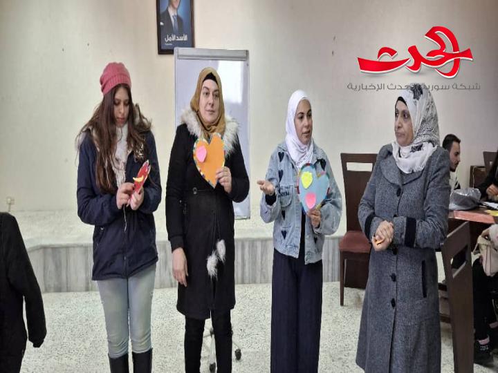 كلية التربية في جامعة البعث تختتم ورشة العمل التربية على حقوق الطفل