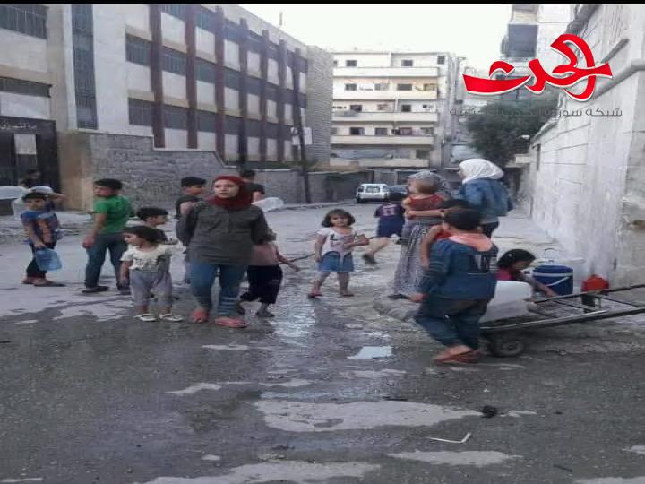 الماء مقطوعة ياسادة.. واصحاب الصهاريج يستغلون ذلك...!!