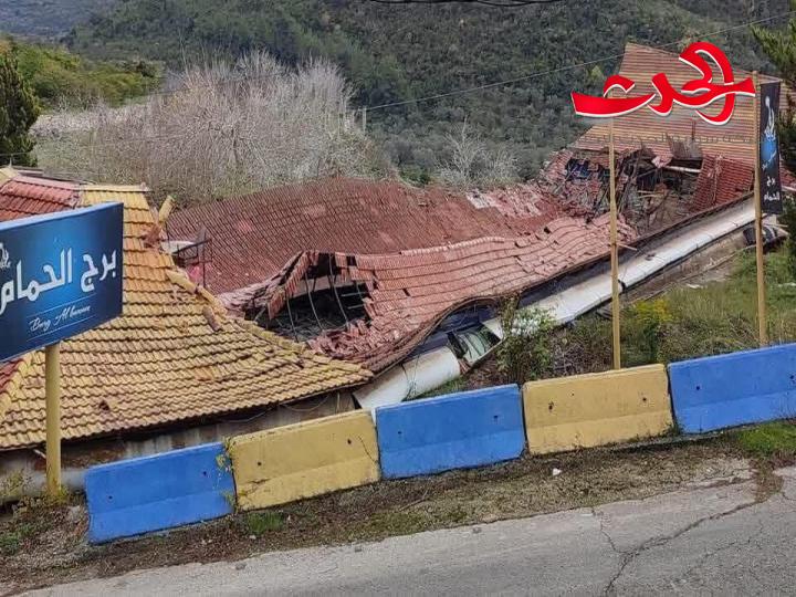 إصابات وأضرار مادية كبيرة خلّفها العدوان الاسرائيلي على سكان قرى بطرطوس.. ومطالبات بالكشف والتعويض 