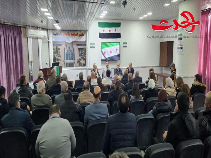 مندوب وزارة الصحة في حكومة الإنقاذ يطلع على احتياجات القطاع الصحي في اللاذقية 