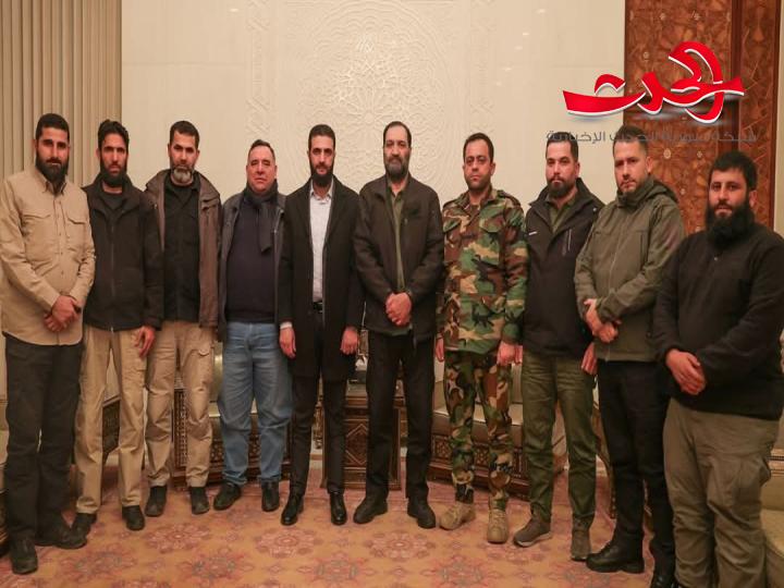 قيادة الجبهة الوطنية للتحرير تبارك للقائد أحمد الشرع انتصار الثورة السورية