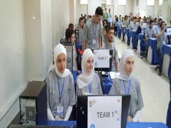 انطلاق المسابقة البرمجية لطلاب جامعتي البعث وحماه 