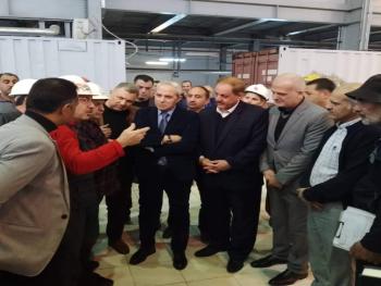 وزير الكهرباء يتفقد صيانة المجموعة الأولى بمحطة الزارة لرفع كفاءتها من 140 إلى 213 ميغا