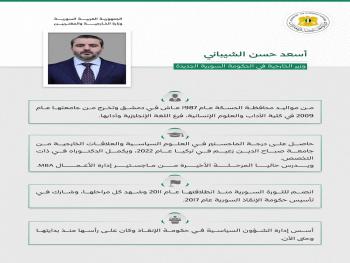 من هو أسعد حسن الشيباني وزير الخارجية في حكومة تسيير الأعمال السورية