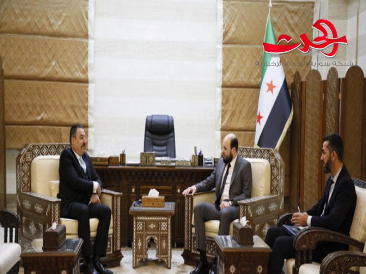 البشير يستقبل السفير القبرصي في سورية