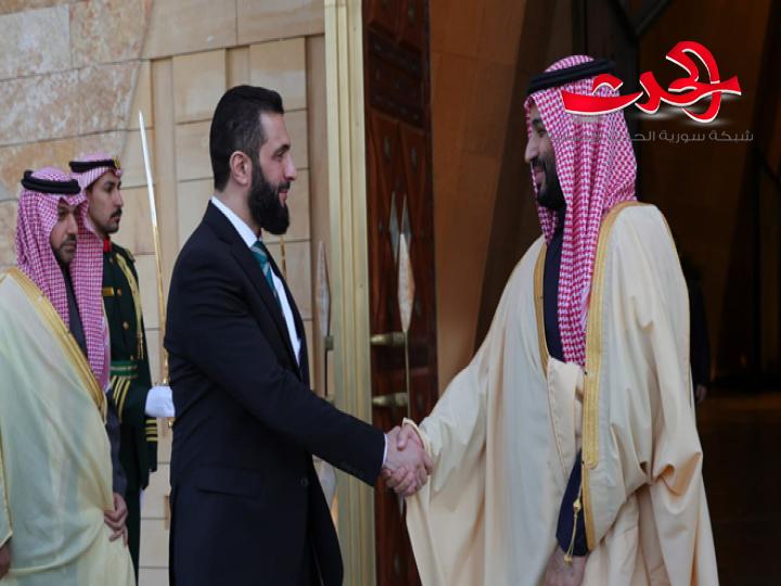 "الرئيس الشرع": لمسنا خلال الاجتماع مع الأمير محمد بن سلمان رغبةً حقيقية لدعم سورية
