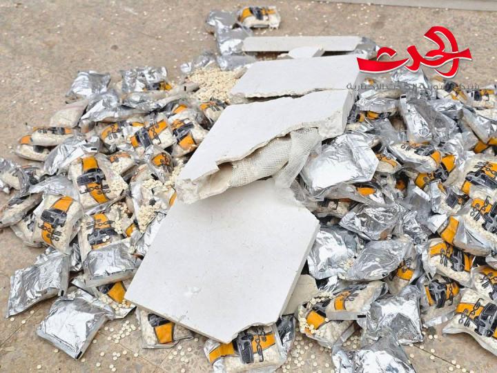القبض على أحد مهربي المواد المخدرة في ريف دمشق