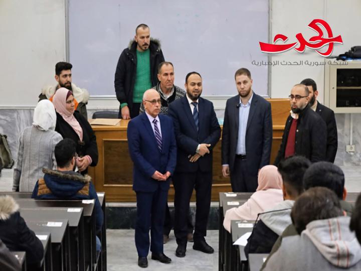 "محافظ حماة": يزور عدداً من الكليات والمعاهد في جامعة حماة
