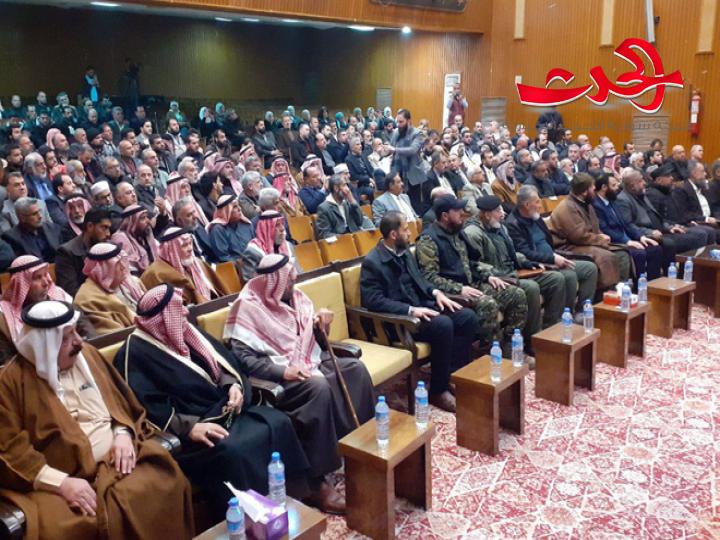 اللجنة التحضيرية لمؤتمر الحوار الوطني تبدأ جلسة حوارية في درعا