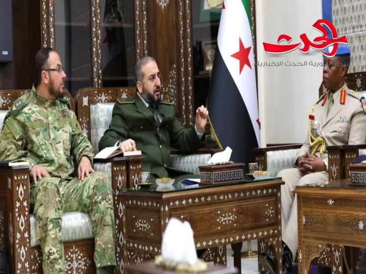 "وزير الدفاع": يستقبل وفداً من قوات الأندوف التابعة للأمم المتحدة