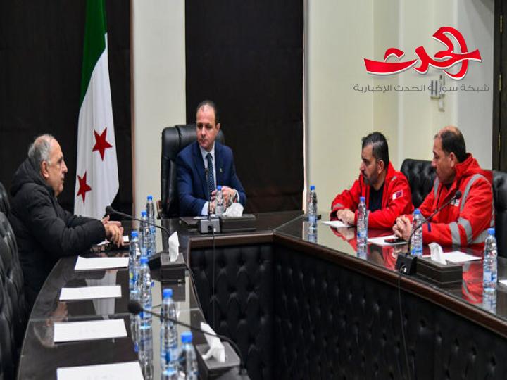 "الصحة": تبحث سبل تعزيز التعاون الصحي مع وفد من الهلال الأحمر‏ القطري