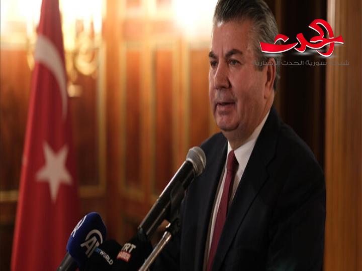 "السفير التركي لدى واشنطن": يؤكد ضرورة رفع العقوبات عن سورية