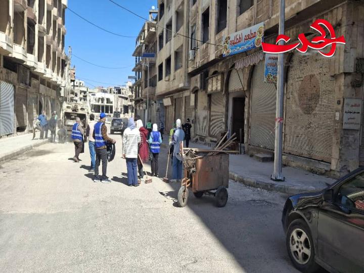 مبادرة نظافة لحي جورة الشياح تطلقها مؤسسة مواسم التنموية 