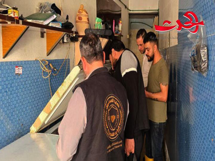 تشديد الرقابة التموينية لضبط الأسواق في مدينة طرطوس