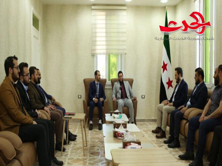 مدير الأمانة العامة للشؤون السياسية يطلع على عمل مديرية الشؤون السياسية في إدلب