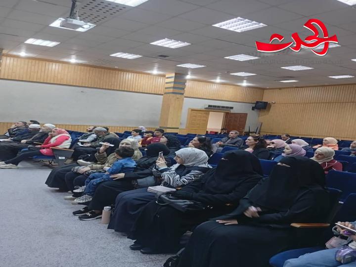 "ولنرتقي بأنفسنا"  محاضرة لأحمد الهاشمي في ثقافي حمص