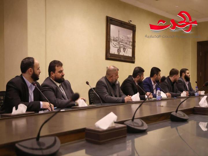 وزير الداخلية يبحث مع محافظي المحافظات السورية سبل تعزيز السلم الأهلي