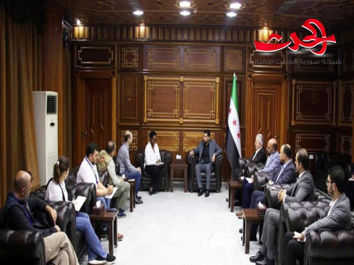 محافظ اللاذقية يبحث تعزيز التعاون مع وفد صندوق الأمم المتحدة للسكان