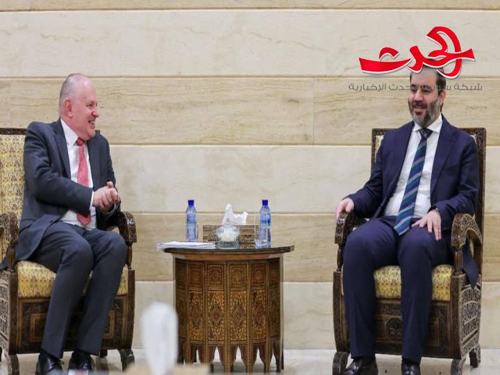 الوزير الشياني يلتقي فريق التقييم الإستراتيجي المتكامل للأمم المتحدة 