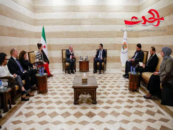 الوزير الشياني يلتقي فريق التقييم الإستراتيجي المتكامل للأمم المتحدة 