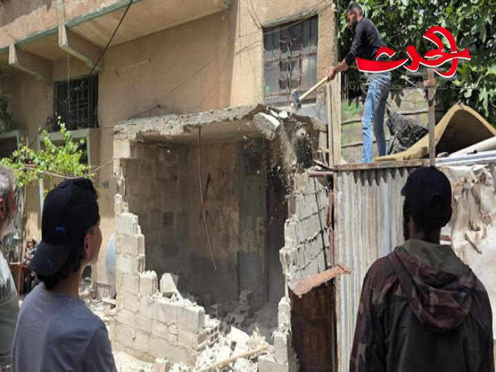 "المجلس المحلي": يهدم عدد من الأبنية الخارجة عن المخطط التنظيمي في مدينة التل 