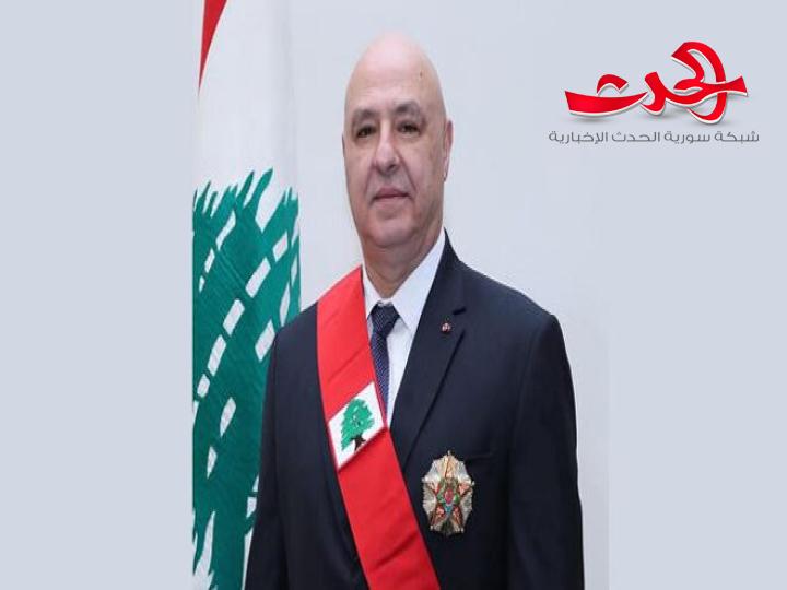الرئيس اللبناني يرحّب بقرار ترامب رفع العقوبات عن سوريا