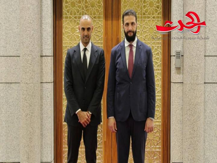 الرئيس الشرع يلتقي وفداً من رجال الأعمال والمستثمرين من دولة الكويت الشقيقة
