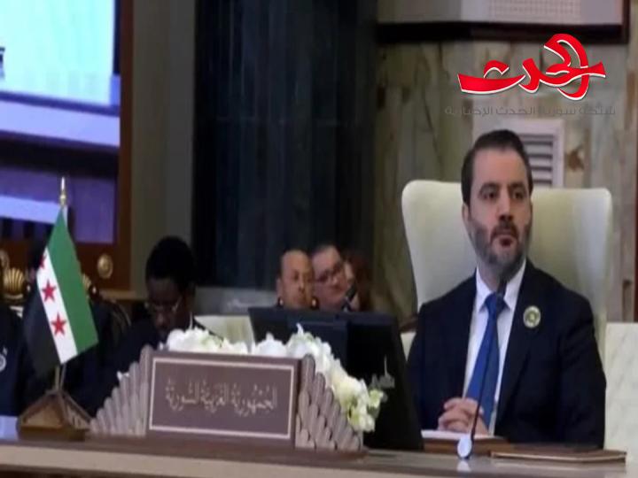 الوزير الشيباني: سوريا لا تقبل وصاية ولا ترضى بأن تكون ساحة لصراعات الآخرين