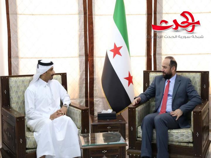 وزير الإعلام يبحث مع القائم بأعمال السفارة القطرية تعزيز التعاون الإعلامي بين البلدين