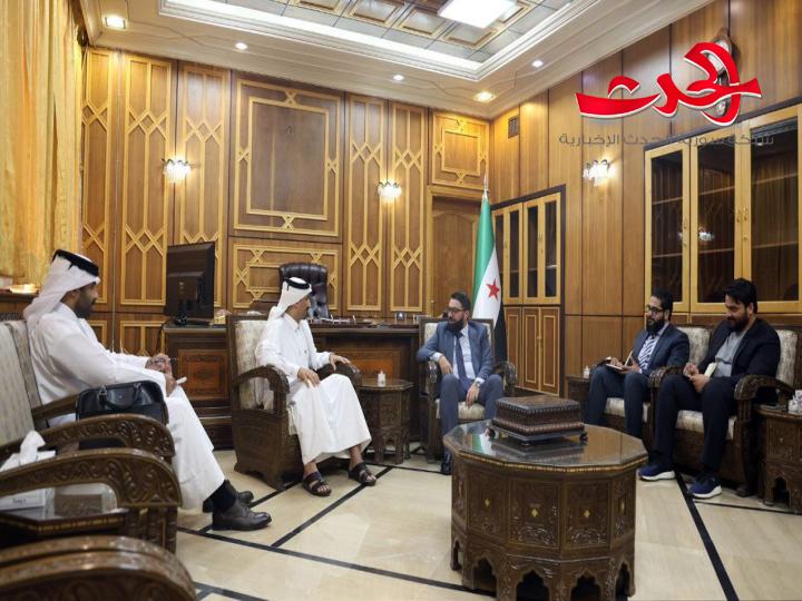"وزير العدل": يؤكد أهمية تعزيز التعاون القانوني بين سورية وقطر