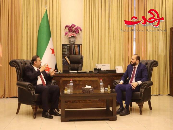 وزير التربية ومحافظ دمشق يبحثان واقع التعليم وسبل تطويره