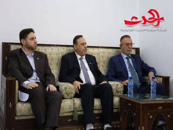 وزير الإعلام يلتقي وفداً من أبناء الجالية السورية في استراليا