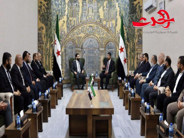 وزير الداخلية ومحافظ إدلب يناقشان الواقع الأمني والخدمي في المحافظة