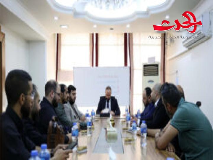 وزيرا الإعلام والإدارة المحلية يبحثان آليات التعاون المشترك