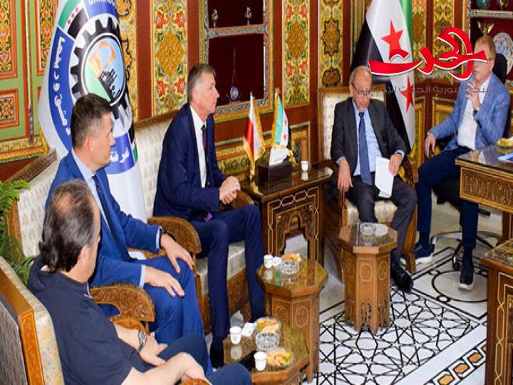 مباحثات سورية بولندية لتعزيز العلاقات الاقتصادية والصناعية بين البلدين