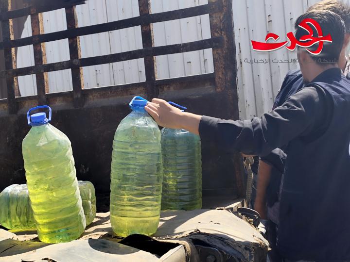 12 ضبط مخالفات بحق أصحاب بسطات بيع مشتقات نفطية في مدينة حماة